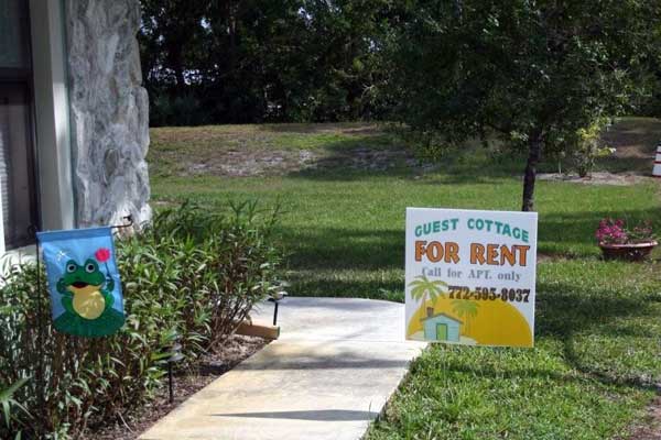A Frame Signs in Vero Beach Florida