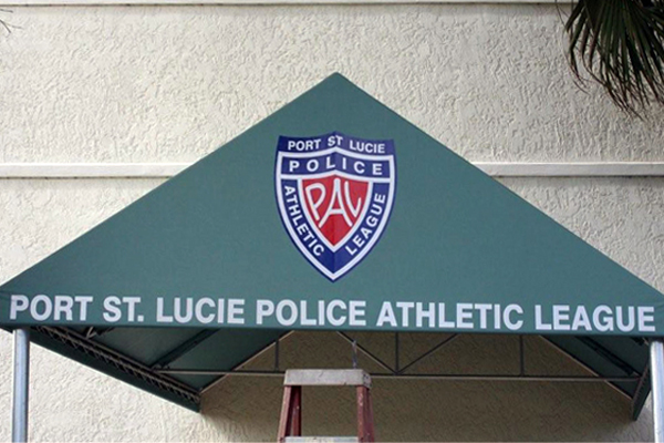 Custom Sign Awnings by Sign Art Plus of Vero Beach